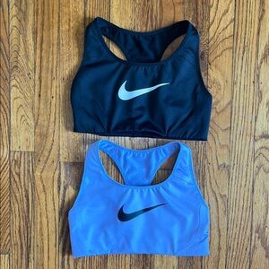 2-Pack Nike Sportsbras in Light Purple and Black